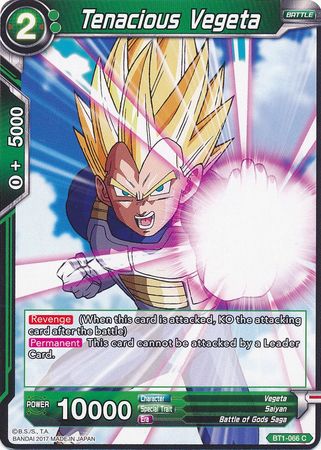 Tenacious Vegeta BT1-066 C